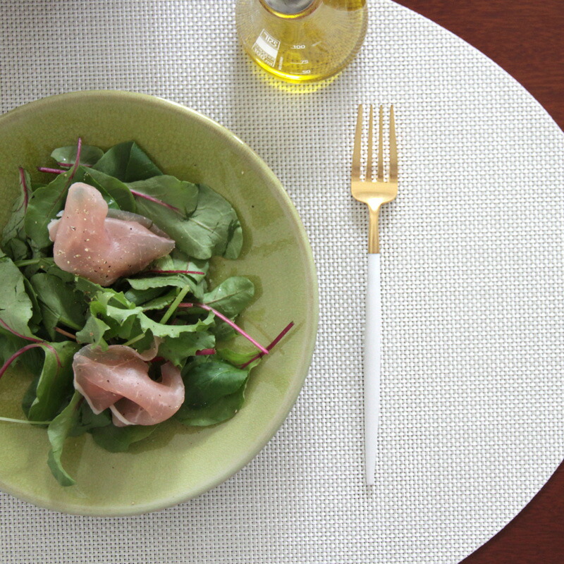 楽天市場】クチポール GOA ホワイトゴールド デザートフォーク 正規品