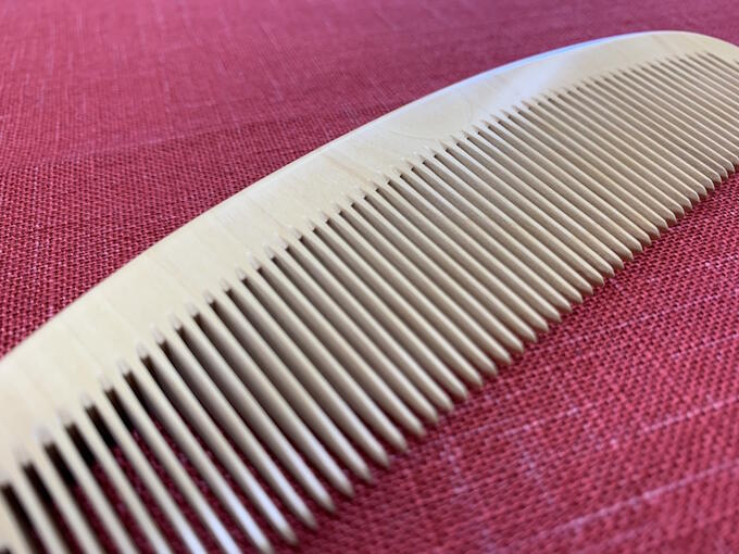 楽天市場】薩摩つげ櫛 解櫛 4寸5分 中歯 4.5寸 ときぐし 四寸五分 中ハ