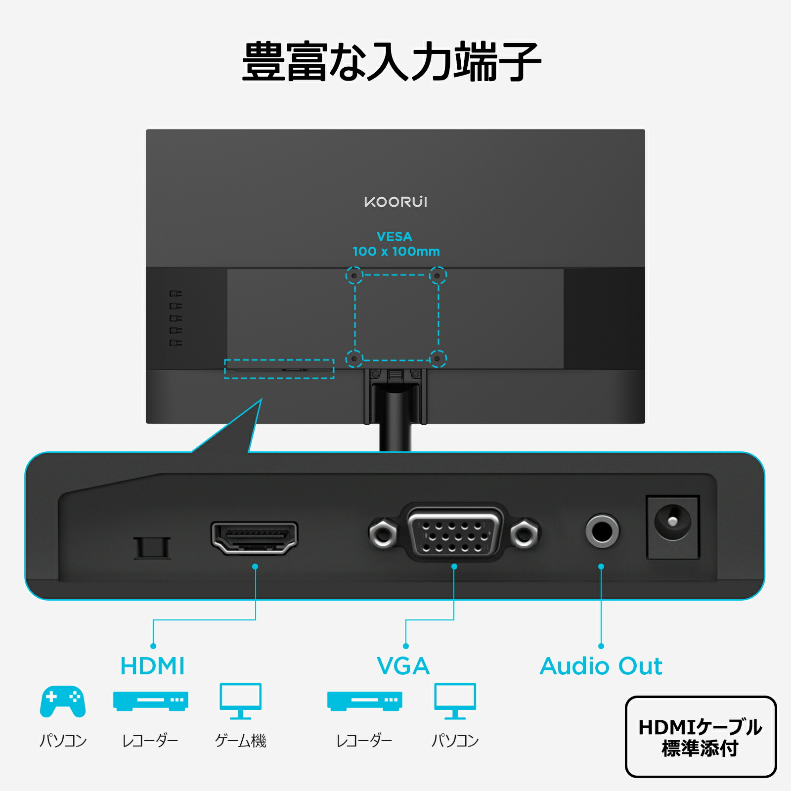 楽天市場】【☆SS限定値下げ+抽選で100％P還元】KOORUI モニター 23.8