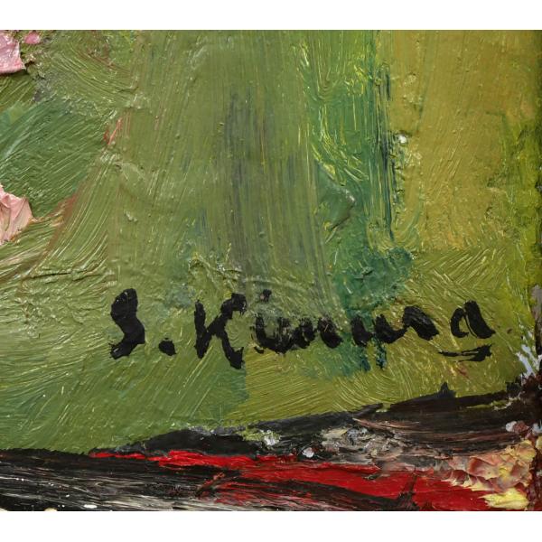 楽天市場】木村 捷司「薔薇」油絵・F6号 東京美術学校卒 七飯町に記念