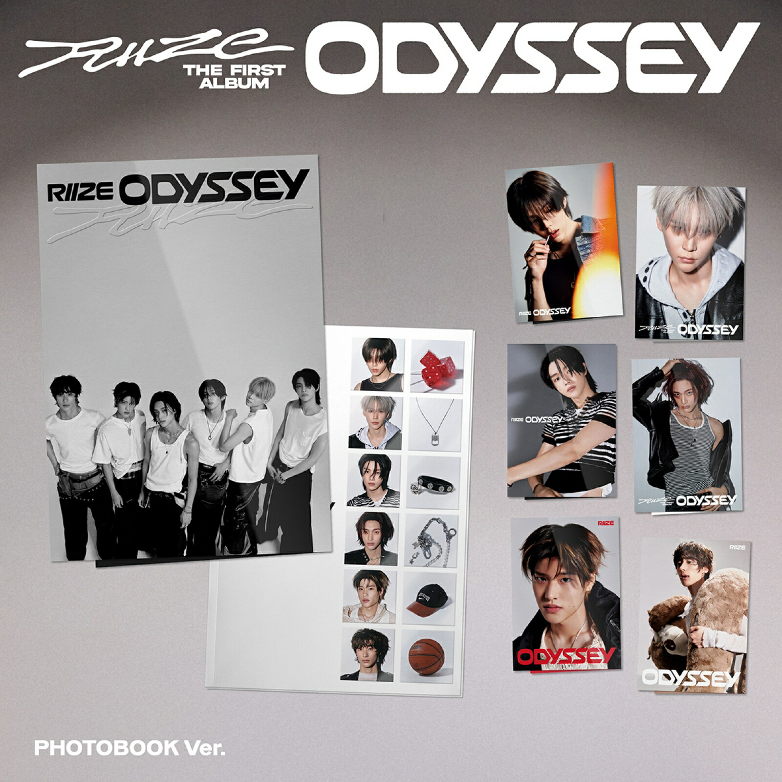 楽天市場】RIIZE - ODYSSEY [PHOTOBOOK Ver.]/ 1st Album / 7種中1種