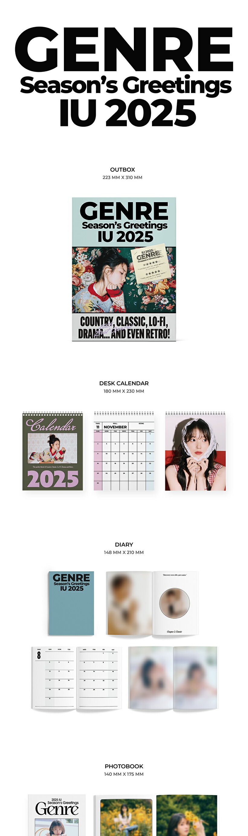 楽天市場】IU - 2025 Season's Greetings / シーズングリーティング [1