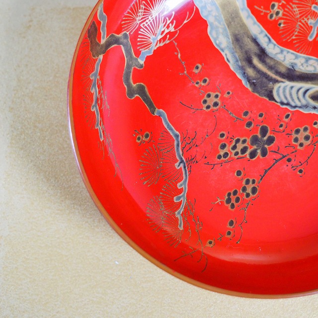 楽天市場】山水文様 四つ揃え盃 重ね盃 組盃 0006漆器 蒔絵 吉祥 酒器