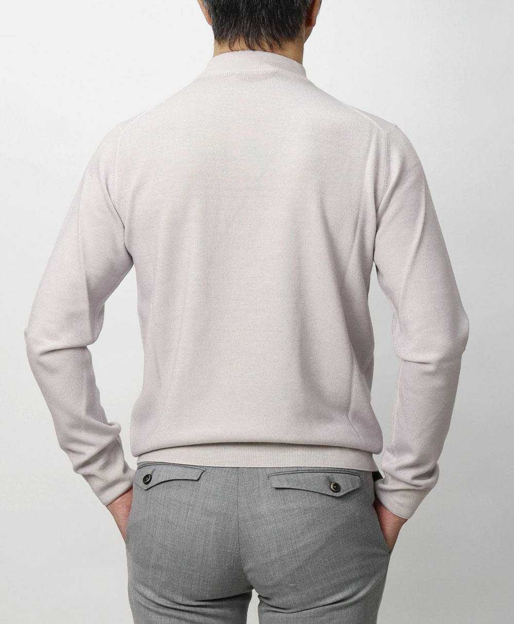 楽天市場】クルチアーニ / Cruciani / モックネック ハイゲージ ニット