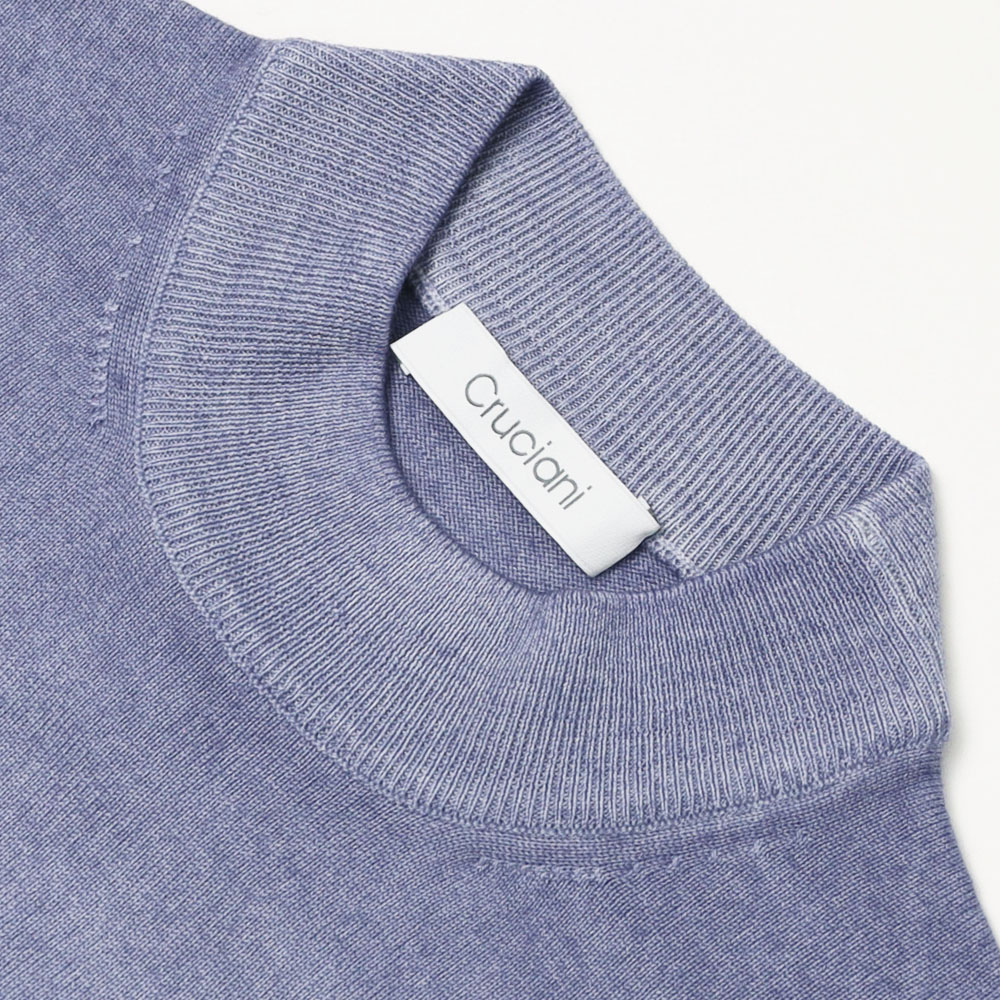 楽天市場】クルチアーニ / Cruciani / モックネック ハイゲージ ニット