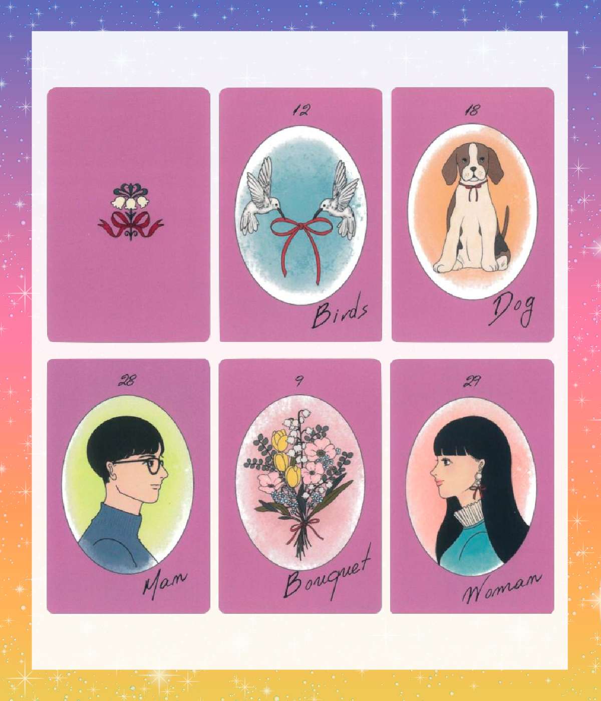 楽天市場】【日本語版】リボンルノルマン ルノルマンカード ポケット