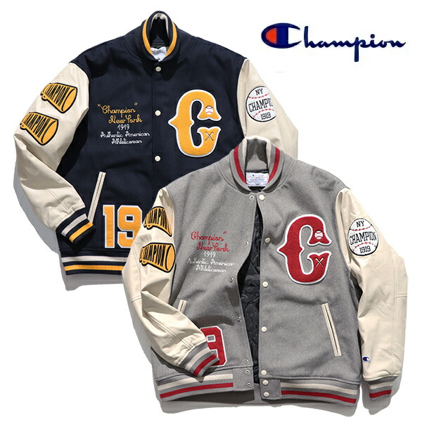 楽天市場】チャンピオン/Champion C3-A610 ヴァーシティジャケット