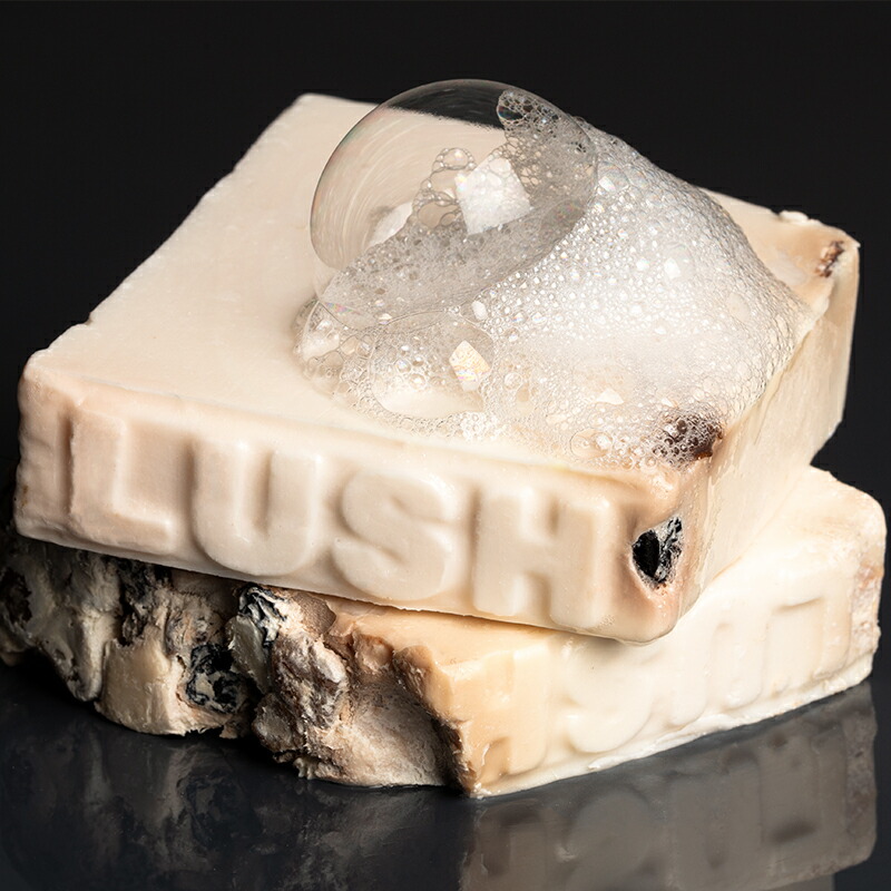 楽天市場】LUSH スノータフィー ソープ 100g 固形 石鹸 スクラブ