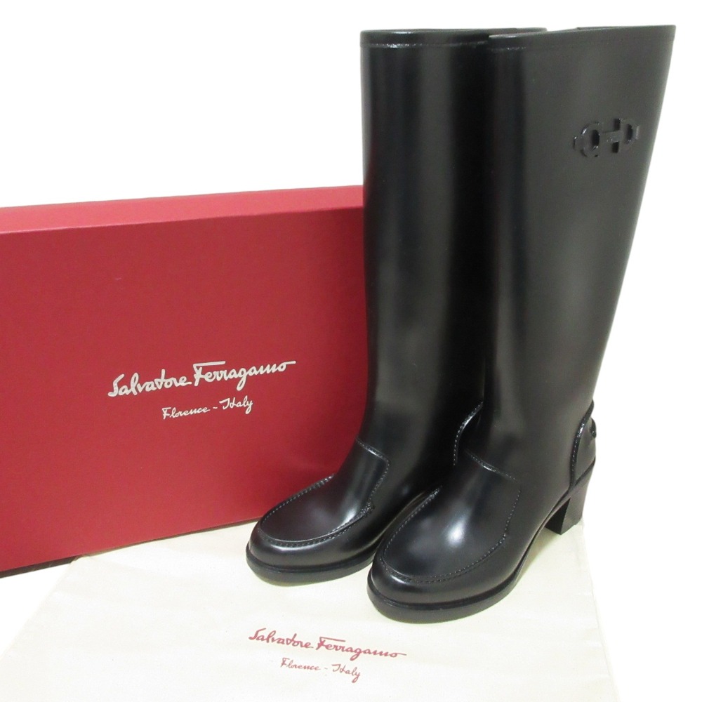 楽天市場】ロングブーツ フェラガモの通販