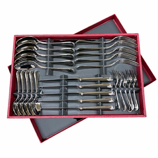 楽天市場】Pearl 18-8ステンレス カトラリー25pcセット 専用箱付 (TB