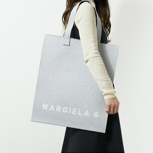 楽天市場】MM6 エムエムシックス Logo Tote Bag トートバッグ