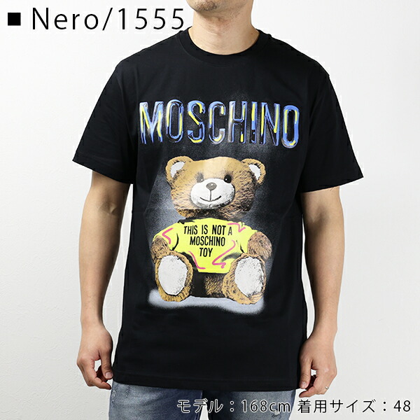 楽天市場】MOSCHINO モスキーノ Teddy Bear T-Shirt Tシャツ 半袖