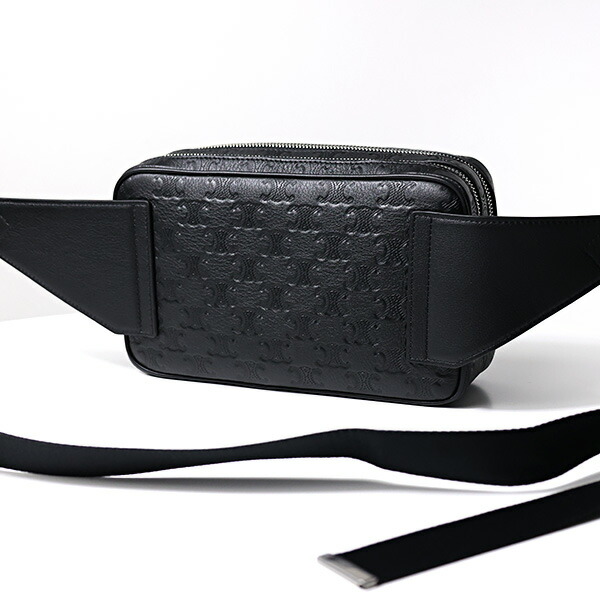 楽天市場】CELINE セリーヌ Triomphe Embossed Belt Bag ベルトバッグ
