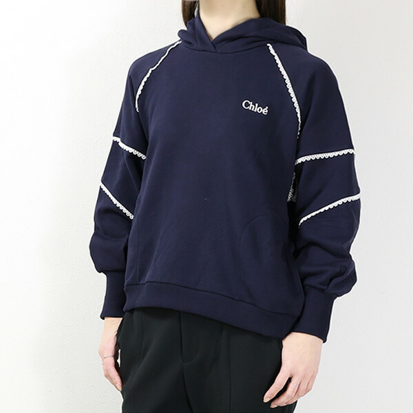 楽天市場】Chloe クロエ Logo Foodie プルオーバーパーカー パーカー
