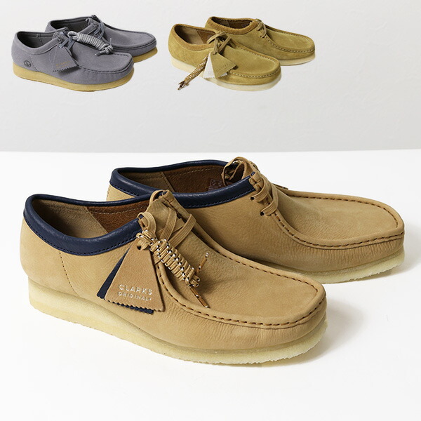 ねいまーる CLARKS クラークス ワラビー ヴィンセントシューレース