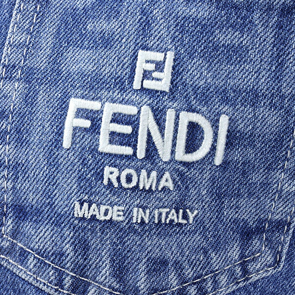 楽天市場】FENDI フェンディ FENDI KIDSLOGO DENIM ONEPIECE