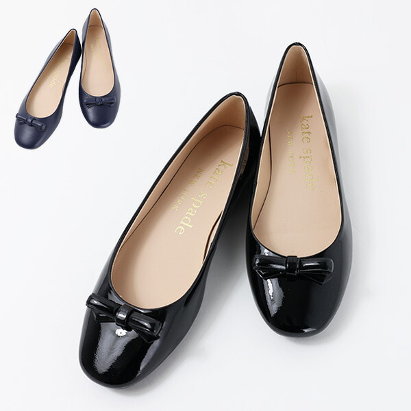 楽天市場】Kate Spade ケイトスペード KIERSTEN BOW Flat Shoes