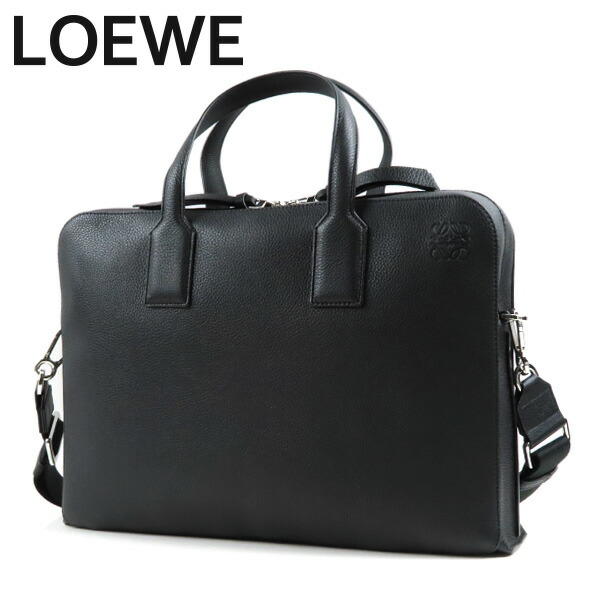 楽天市場】LOEWE ロエベ GOYA THIN BRIEFCASE 33712P57 1100 ゴヤ