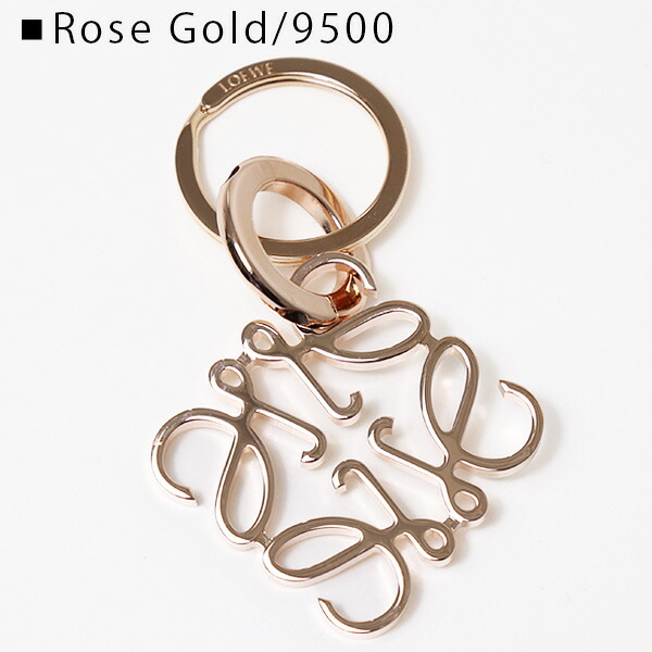 LOEWE ロゴチャーム ローズゴールド LOEWE ロゴチャーム ローズ