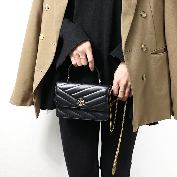 楽天市場】TORY BURCH トリーバーチ Mini Kira Chevron Top Handle