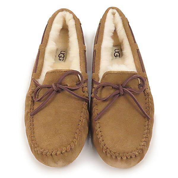 楽天市場】UGG アグ DAKOTA モカシン ムートン スリッポン フラット