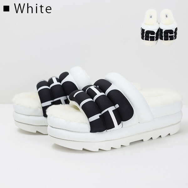 楽天市場】UGG アグ Maxi Slide Logo サンダル プラットフォーム 厚底