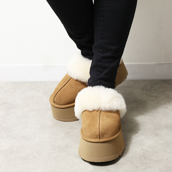 楽天市場】UGG アグ W FUNKETTE ファンケット スリッポン ムートン