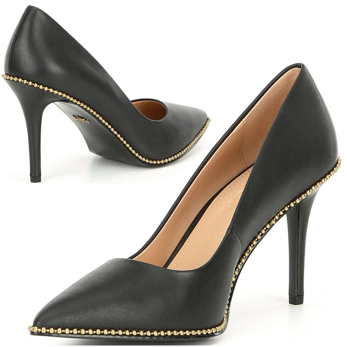 楽天市場】コーチ ハイヒール パンプス 歩きやすい ポインテッドトゥ