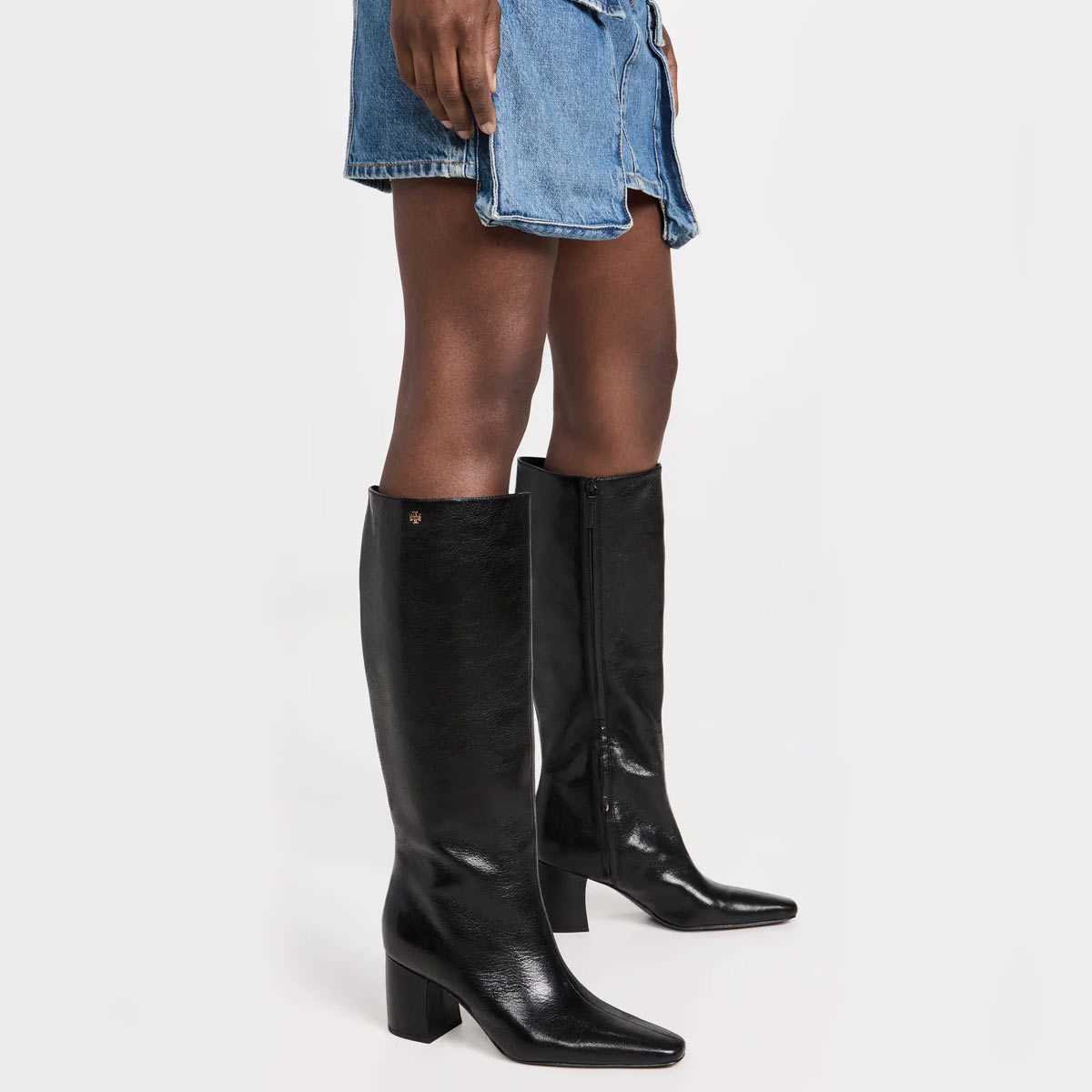 楽天市場】トリーバーチ ブーツ レディース 本革 ふくらはぎ太め