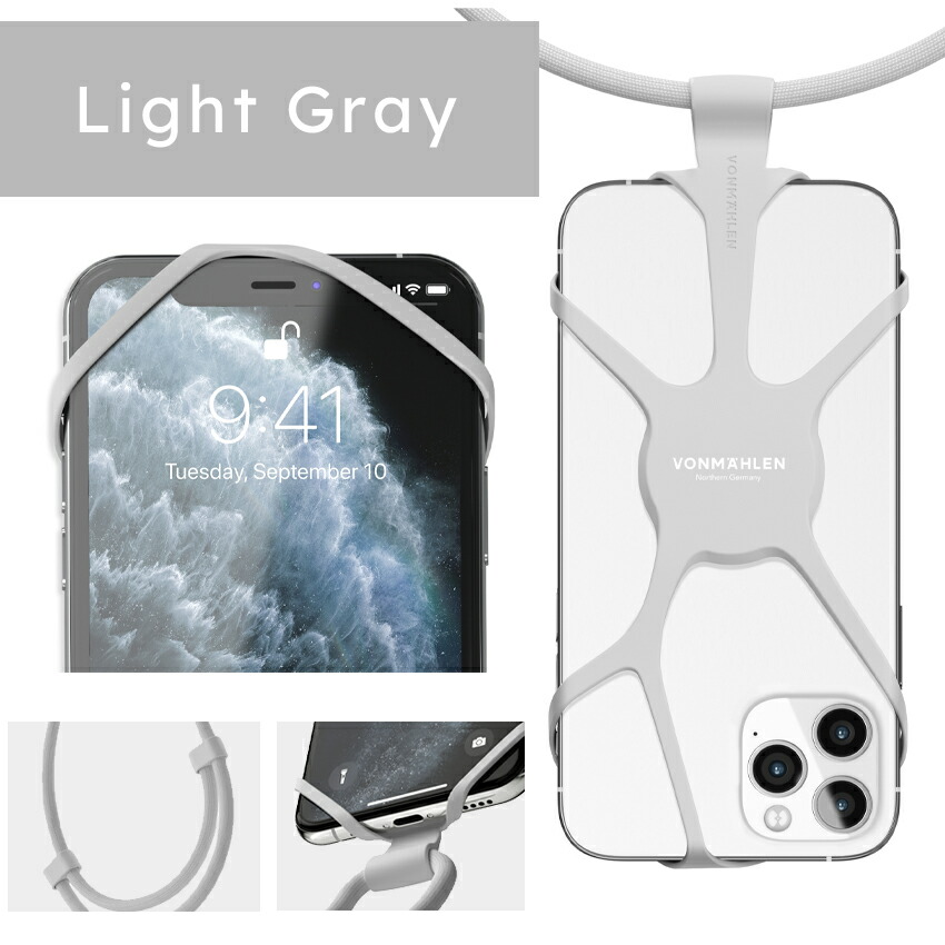 楽天市場】Vonmahlen ブランド スマホショルダー ストラップホルダー