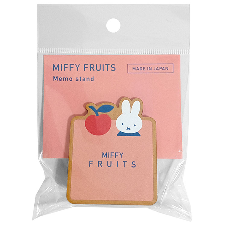 楽天市場】ミッフィー ダイカットメモスタンド ピンク 603712 フルーツ