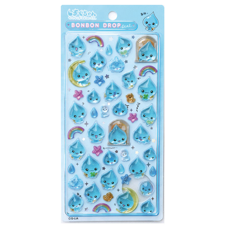 楽天市場】しずくちゃん ボンボンドロップシール4種類＆ハンドクリーム