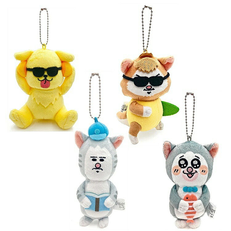 楽天市場】セット商品(set0684) まめきちまめこ ボールチェーン