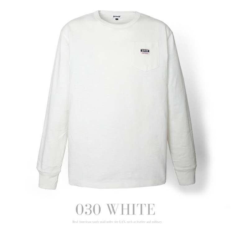 楽天市場】【ポイント10倍】Schott WORK LABEL POCKET L/S TEE ワーク
