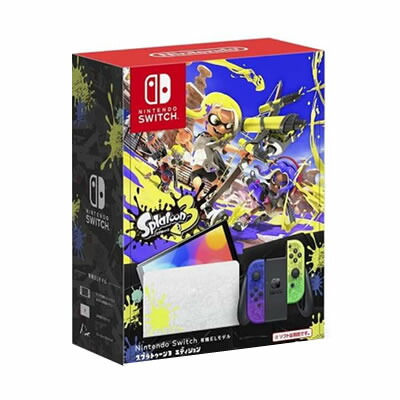 楽天市場】Nintendo Switch（有機ELモデル） スプラトゥーン3