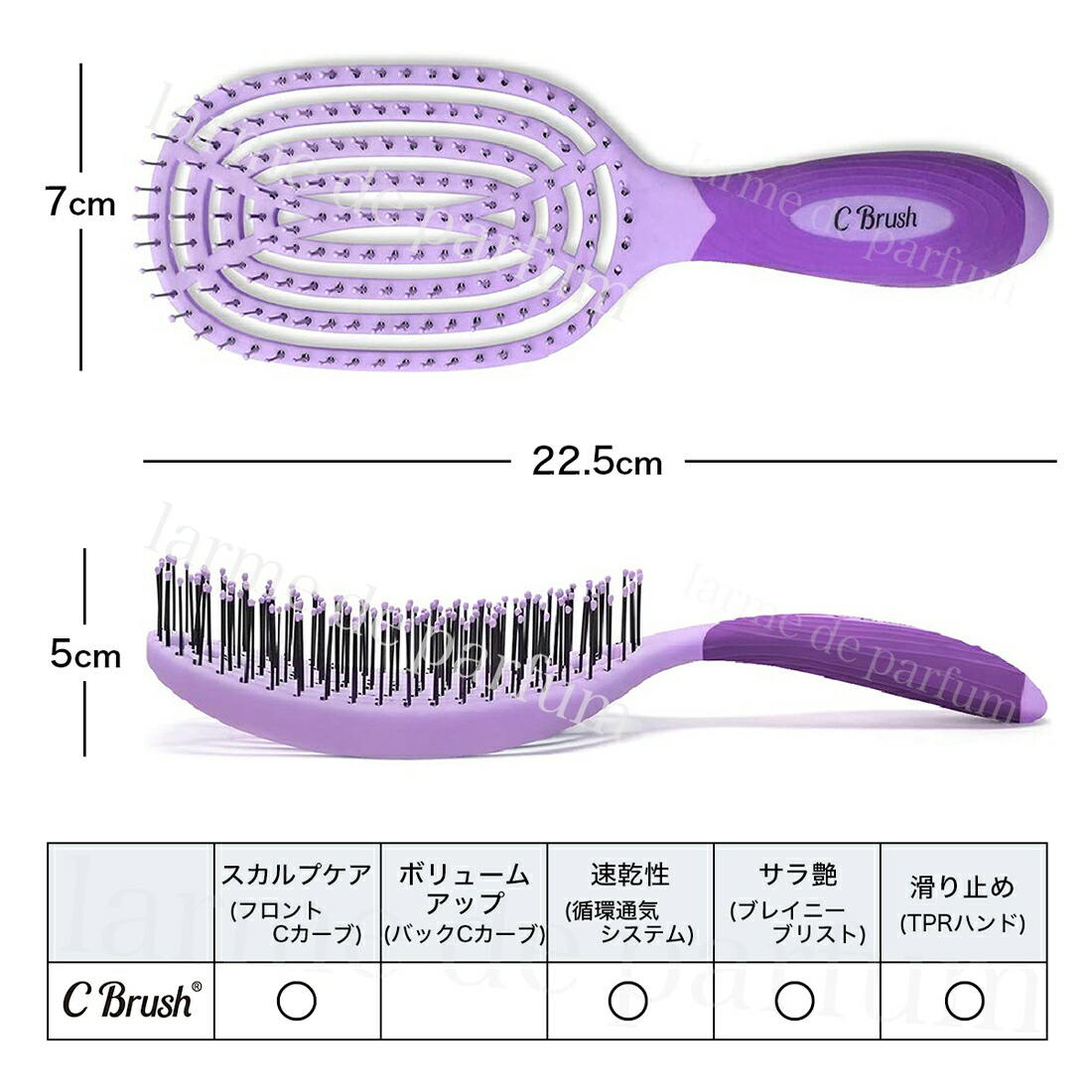 楽天市場】【メーカー公認店】【送料無料】 NuWay4Hair ヘアブラシ C