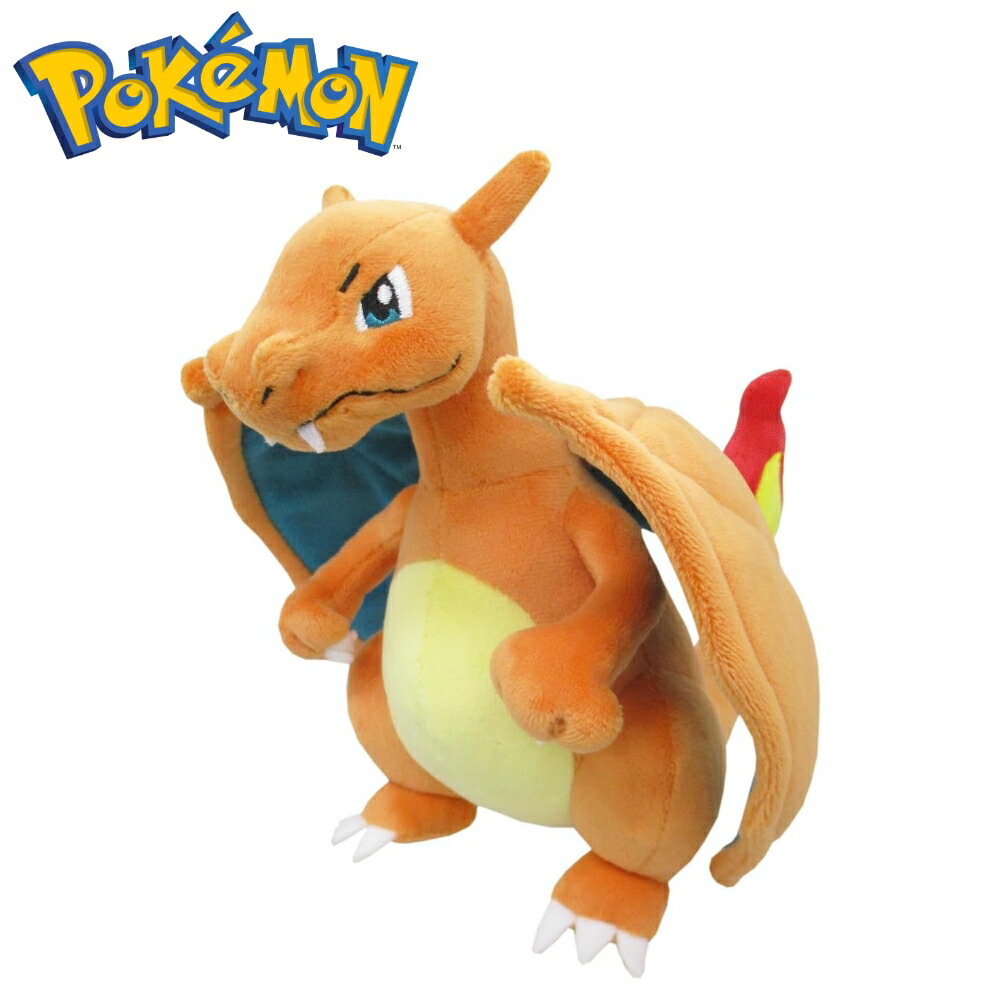 楽天市場】ポケットモンスター ぬいぐるみ リザードン (S) 高さ19cm
