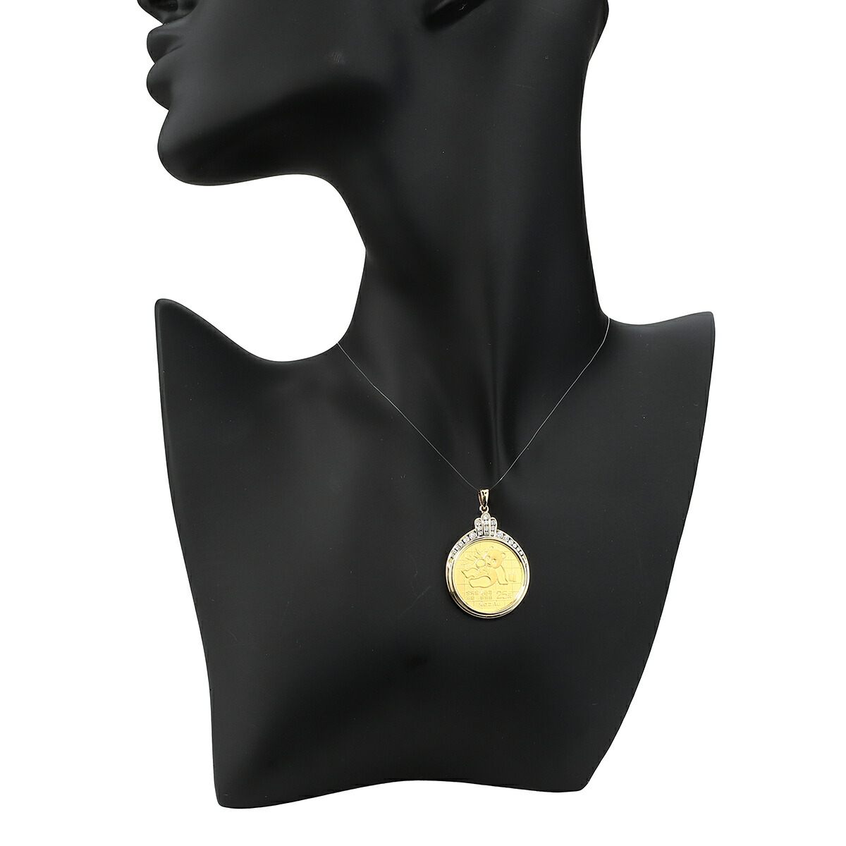 楽天市場】パンダ金貨 1/4oz 中華人民共和国 25元 1989年 ペンダント