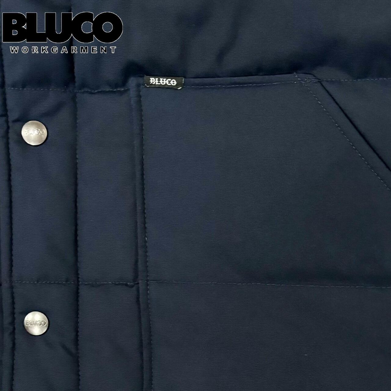 楽天市場】BLUCO ブルコ WORKERS QUILTING JACKET キルティング