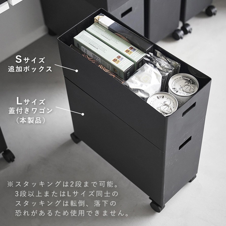 楽天市場】収納ボックス キャスター付き ボックス ワゴン 収納