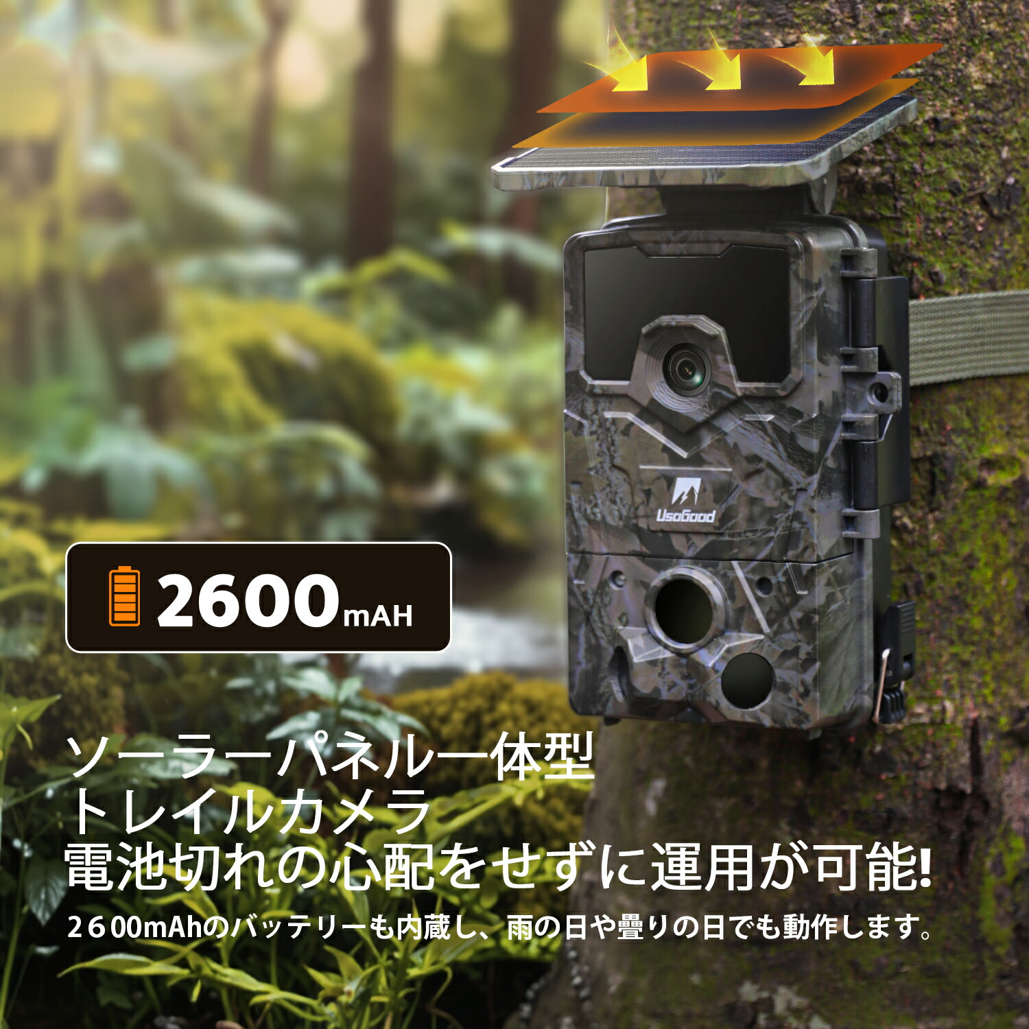 楽天市場】【【32GBのSDカードが付属】ソーラー対応 &WiFi電源不要