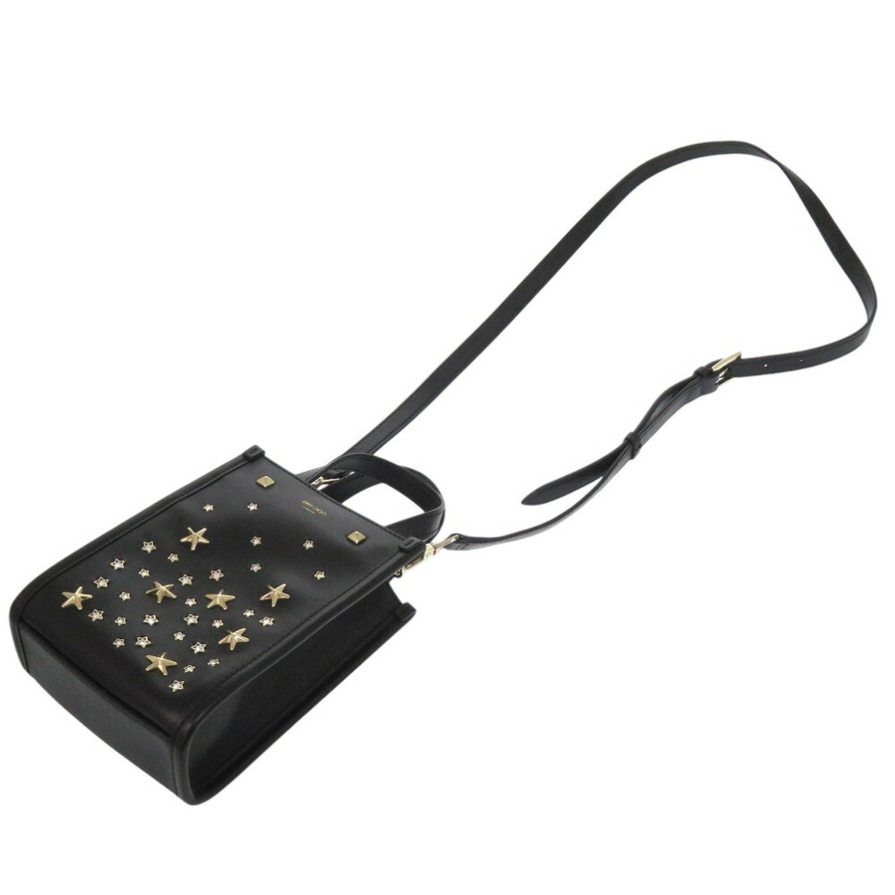 楽天市場】新品同様 ジミーチュウ MINI N/S スタッズ 2WAY ミニトート