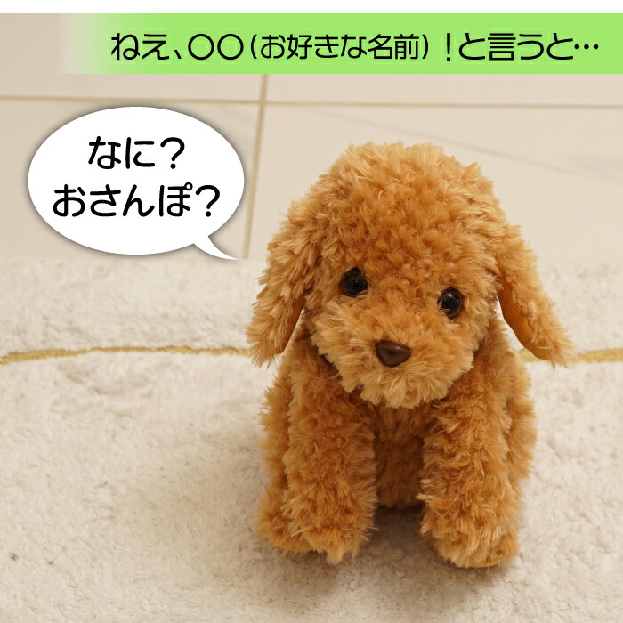 楽天市場】【365日出荷】 おしゃべりトイプードル ロボット 犬 認知症