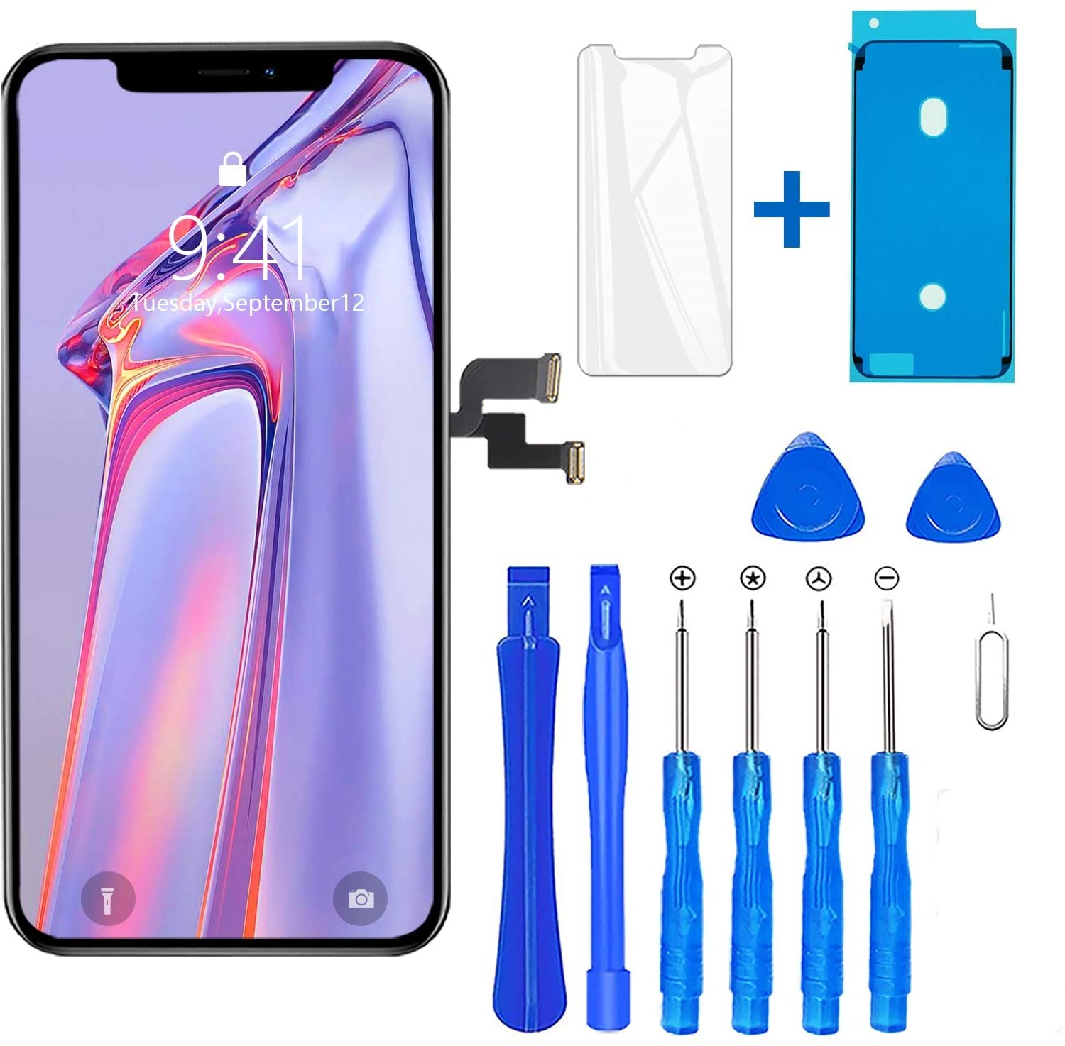 楽天市場】＼10％OFFクーポン☆P5倍！／iPhoneXS 画面交換キット 液晶