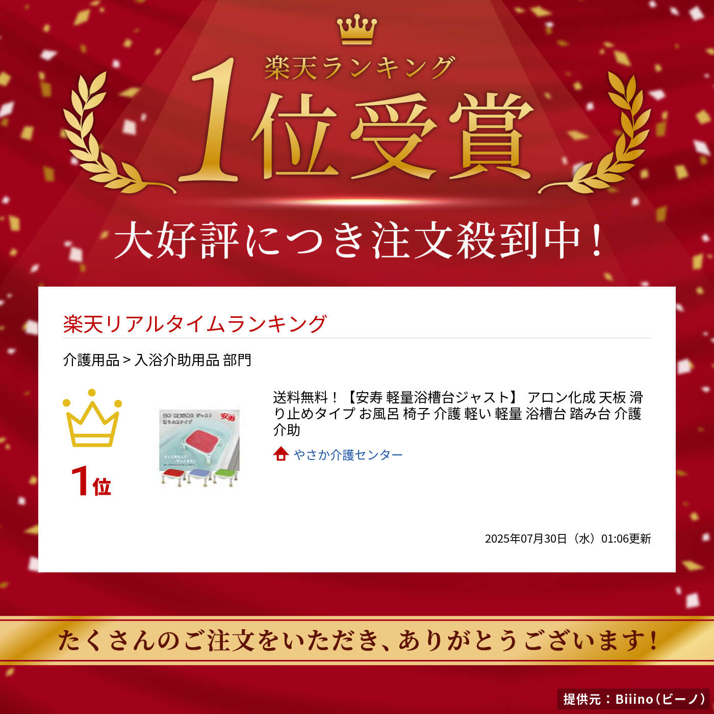 楽天市場】送料無料！【安寿 軽量浴槽台ジャスト】 アロン化成 天板