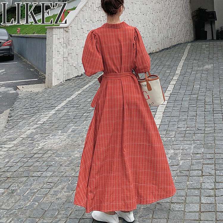 楽天市場】ワンピース 5分袖 半袖 シャツワンピ ベルト付き レディース