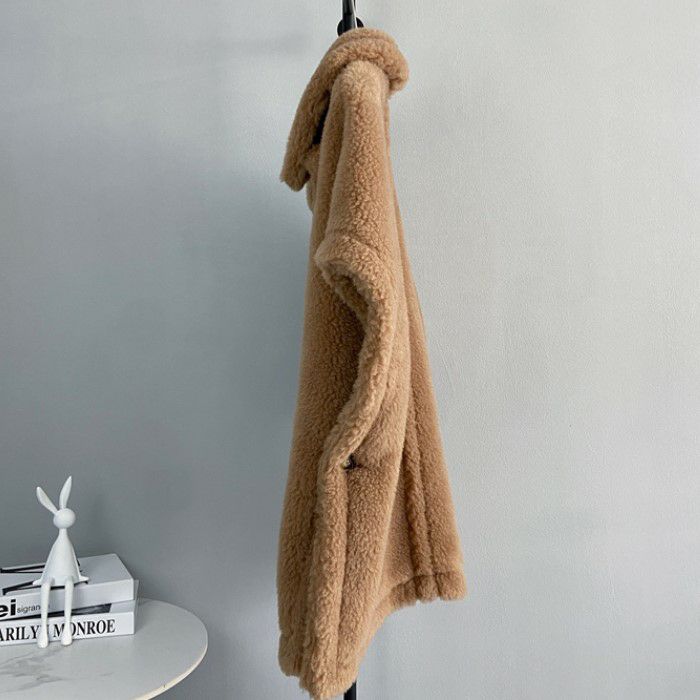 楽天市場】2023 AW ベア ムートン ポンチョ コート テディベアー