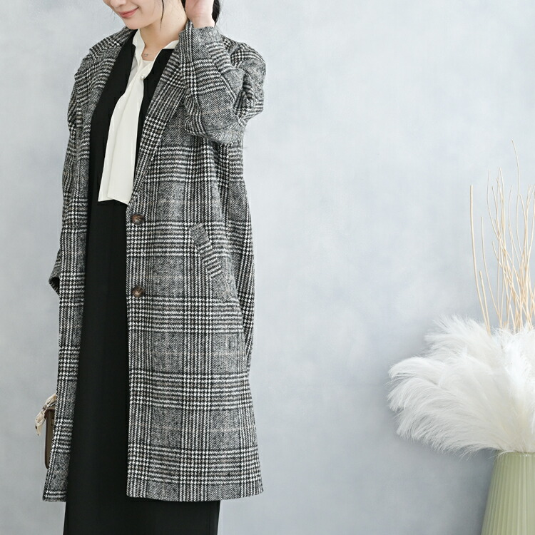 楽天市場】[クーポンで4990円] ロングコート チェスターコート