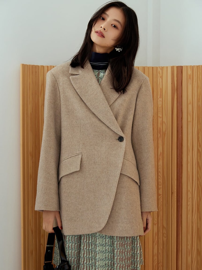 楽天市場】【SALE／50%OFF】シャギーオーバージャケット LILY BROWN