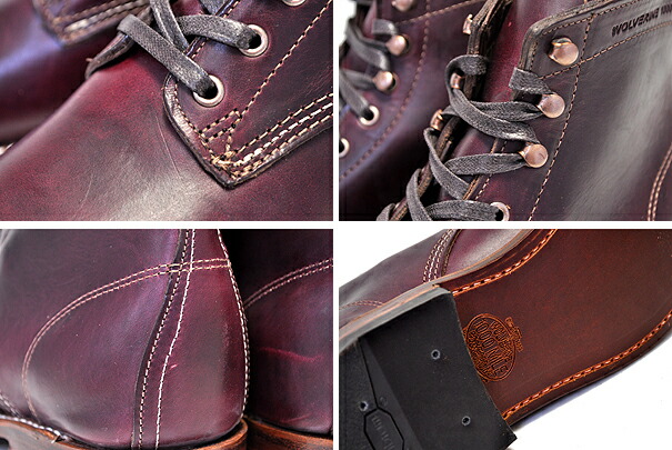 楽天市場】WOLVERINE 1000MILE BOOTS CORDOVAN NO.8 Horween